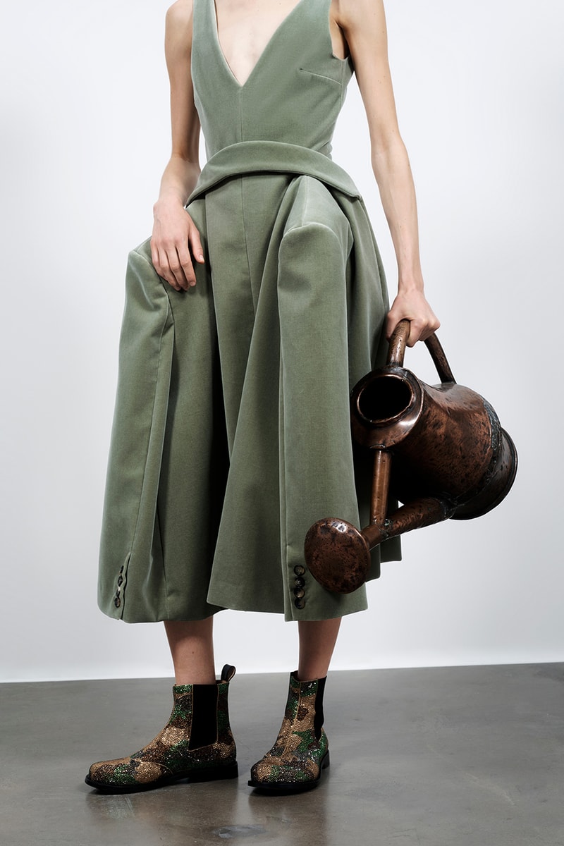 JW Anderson Resort Spring 2026 Collection Lookbook Jonathan Anderson Charles Rennie Mackintosh Akiko Hirai Murano glassware Postcard Teas