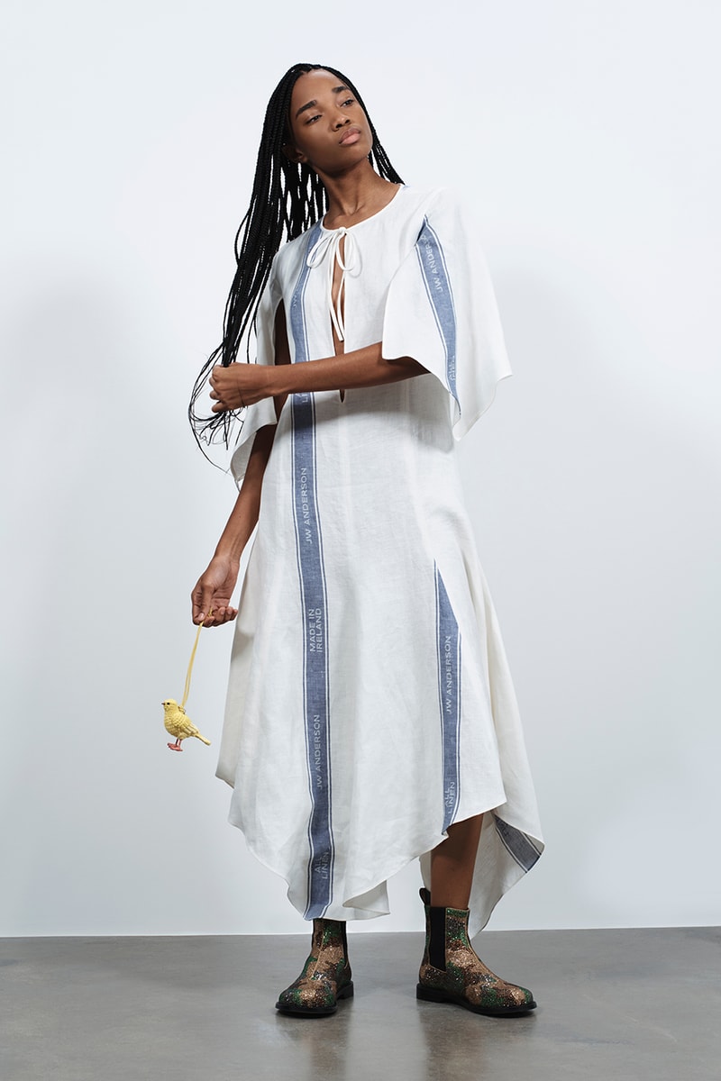 JW Anderson Resort Spring 2026 Collection Lookbook Jonathan Anderson Charles Rennie Mackintosh Akiko Hirai Murano glassware Postcard Teas