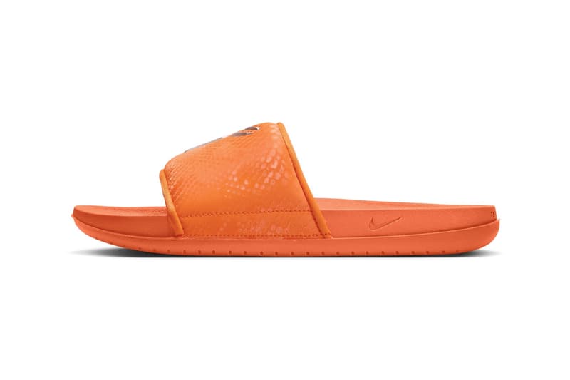 Nike Kobe Offcourt Slides "Safety Orange" release info total orange Safety Orange/Metallic Silver IF2870-800 kobe bryant black mamba 