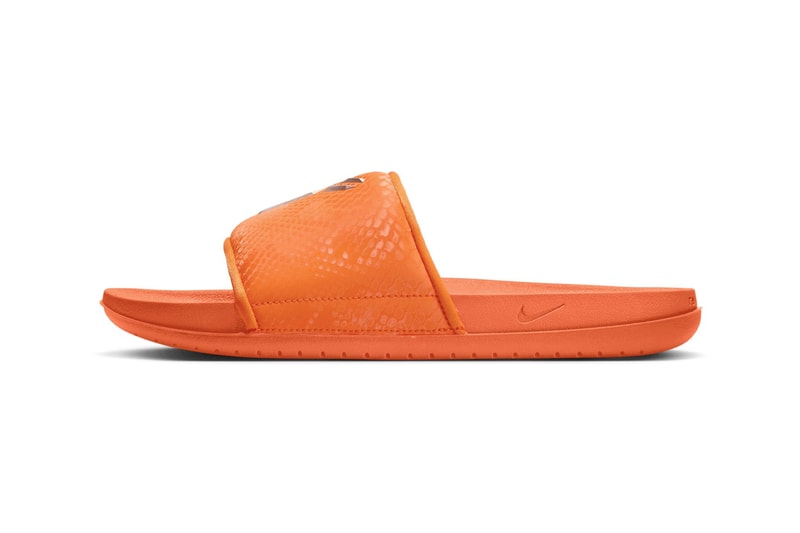 Nike Kobe Offcourt Slides "Safety Orange" release info total orange Safety Orange/Metallic Silver IF2870-800 kobe bryant black mamba 