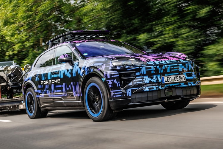 Porsche Previews All-Electric Cayenne with Record-Setting Hill Climb