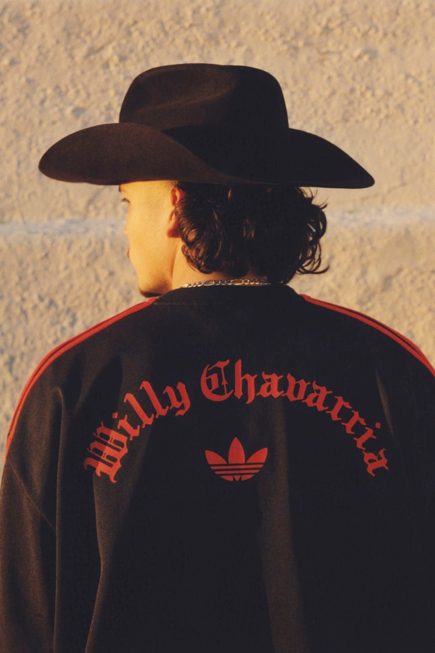 Willy Chavarria x adidas Originals Double Back for a Second SS25 Drop release info collab jabbar sneaker paris fashion week