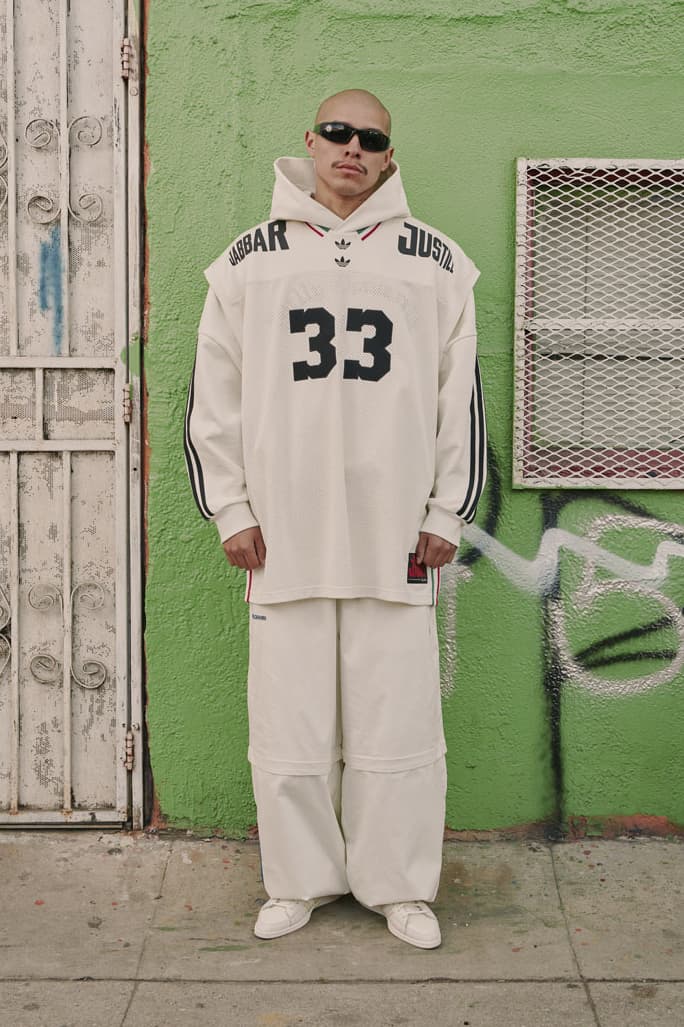 Willy Chavarria x adidas Originals Double Back for a Second SS25 Drop release info collab jabbar sneaker paris fashion week