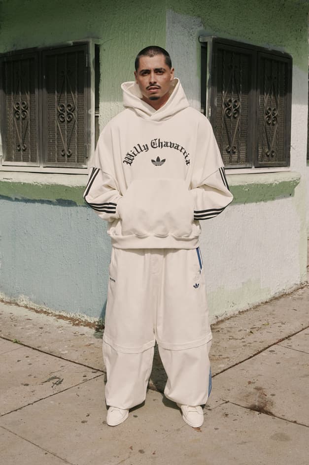 Willy Chavarria x adidas Originals Double Back for a Second SS25 Drop release info collab jabbar sneaker paris fashion week