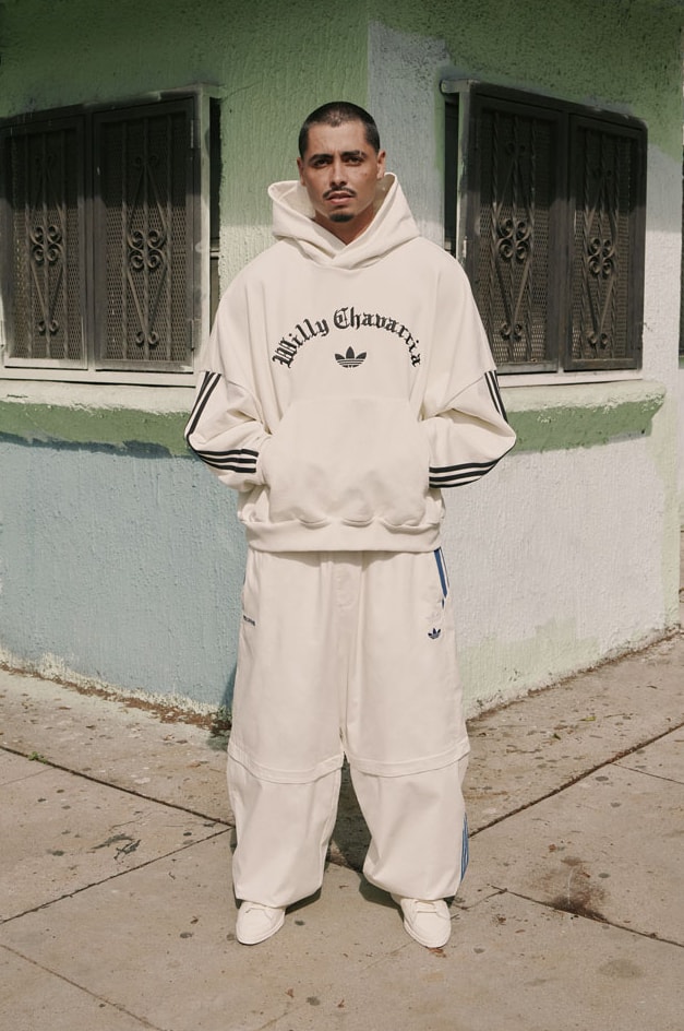 Willy Chavarria x adidas Originals Double Back for a Second SS25 Drop release info collab jabbar sneaker paris fashion week