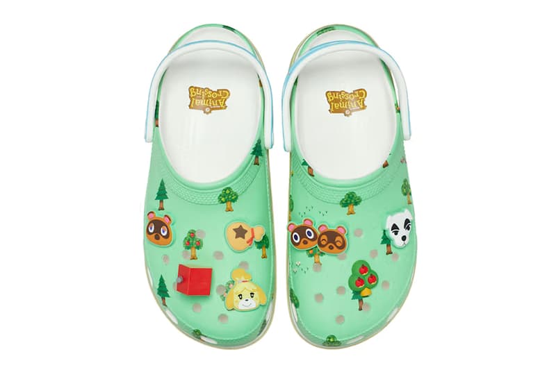 Animal Crossing Crocs platform clog 210101-90H Release Info 