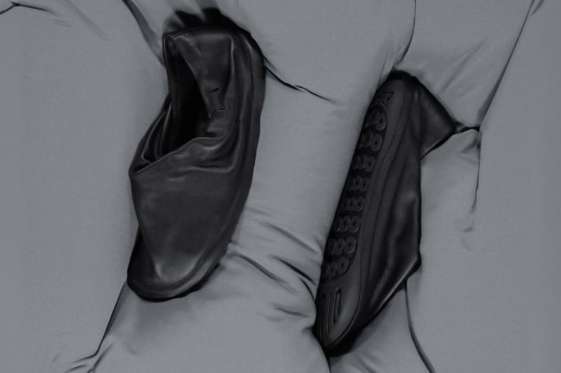 Camper × ISSEY MIYAKE Peu Form Collaboration Hones in on Form and Fluidity two styles mule ankle boot leather japanese