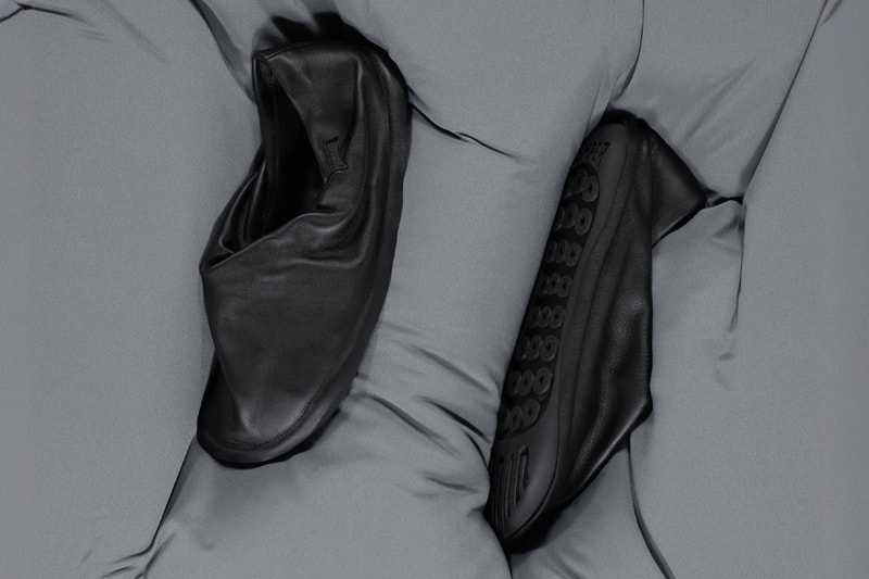 Camper × ISSEY MIYAKE Peu Form Collaboration Hones in on Form and Fluidity two styles mule ankle boot leather japanese