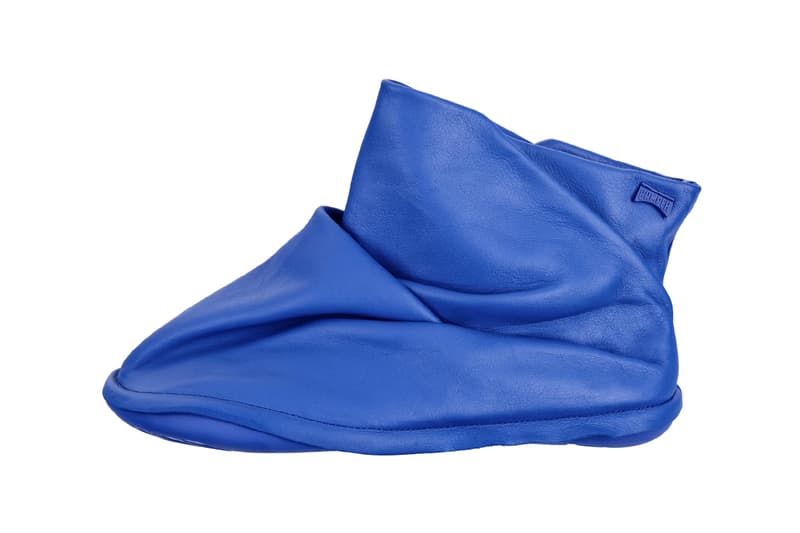 Camper × ISSEY MIYAKE Peu Form Collaboration Hones in on Form and Fluidity two styles mule ankle boot leather japanese
