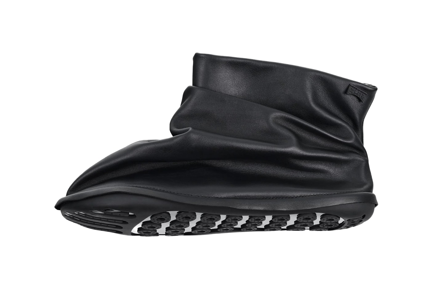 Camper × ISSEY MIYAKE Peu Form Collaboration Hones in on Form and Fluidity two styles mule ankle boot leather japanese