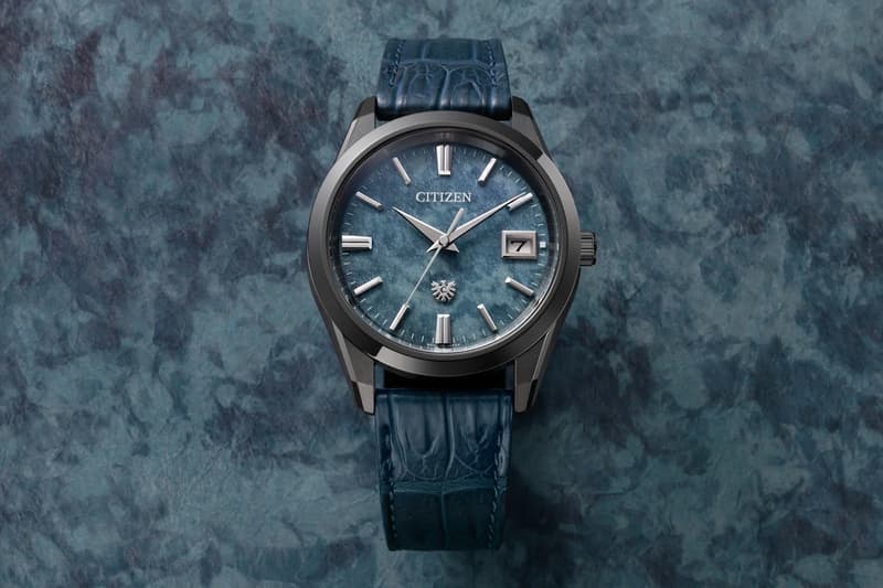 CITIZEN 30th Anniversary Eco-Drive Limited Edition Murakumo Shibori Dye Effect AQ4106-26L