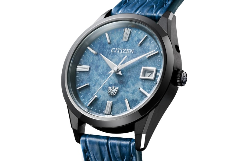 CITIZEN 30th Anniversary Eco-Drive Limited Edition Murakumo Shibori Dye Effect AQ4106-26L