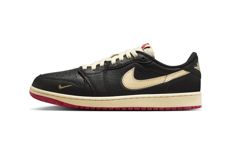 Nigel Sylvester x Air Jordan 1 Low OG "Nitro" Black/Muslin-Varsity Red IB8958-001 august 2025 release info bmx Better With Time