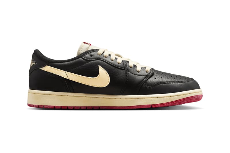 Nigel Sylvester x Air Jordan 1 Low OG "Nitro" Black/Muslin-Varsity Red IB8958-001 august 2025 release info bmx Better With Time