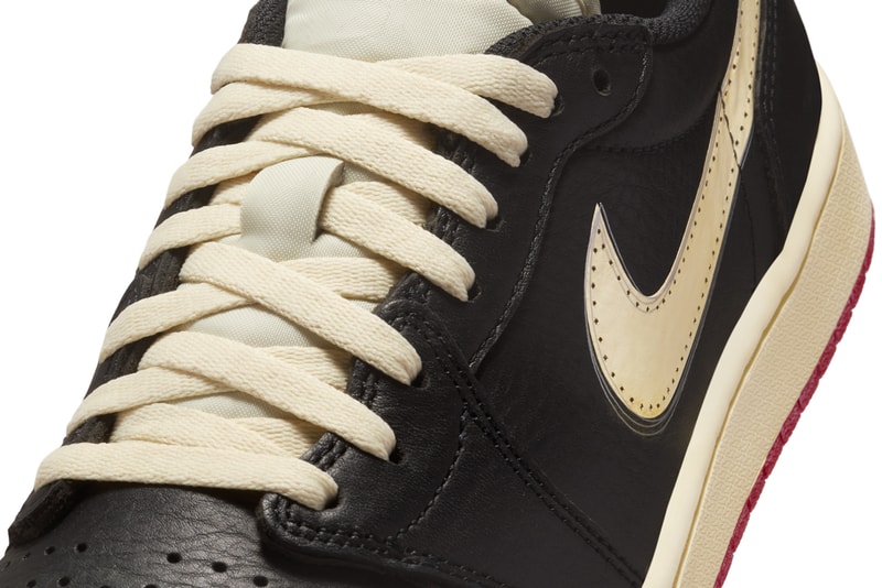 Nigel Sylvester x Air Jordan 1 Low OG "Nitro" Black/Muslin-Varsity Red IB8958-001 august 2025 release info bmx Better With Time