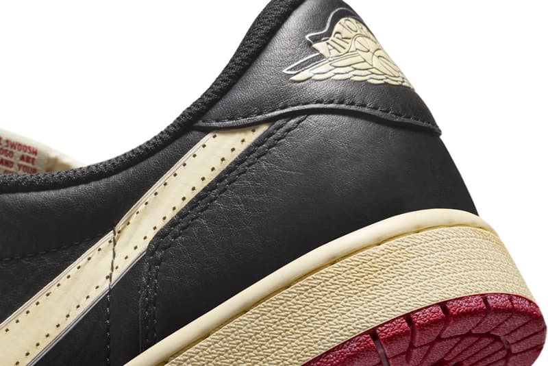 Nigel Sylvester x Air Jordan 1 Low OG "Nitro" Black/Muslin-Varsity Red IB8958-001 august 2025 release info bmx Better With Time