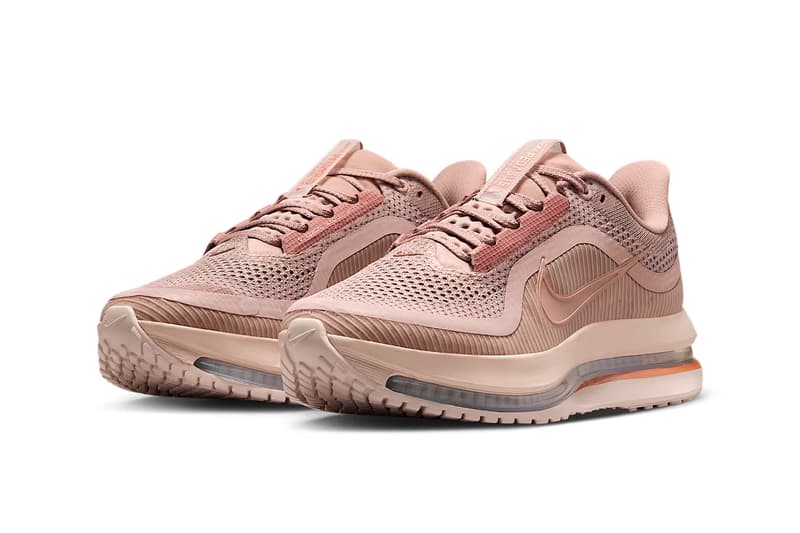 Nike Pegasus Premium Reveals "Metallic Rose Gold" Colorway Particle Pink/Metallic Rose Gold-Silt Red-Metallic Silver