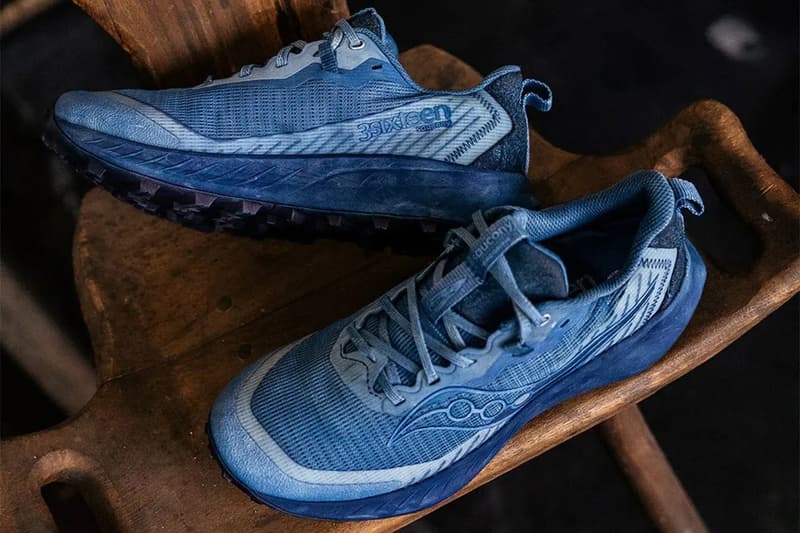 3sixteen Saucony natural dyed Gesso Trail Shoe Collaboration release info