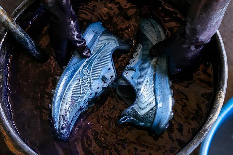 3sixteen Saucony natural dyed Gesso Trail Shoe Collaboration release info