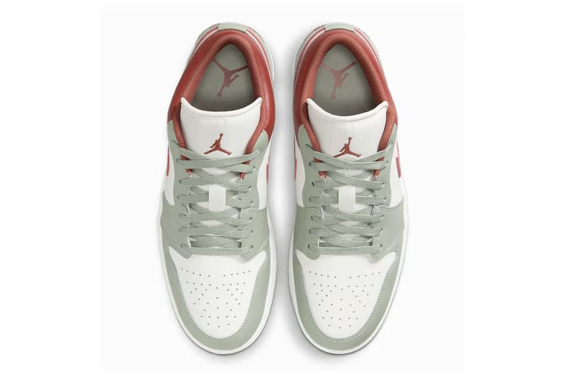 Air Jordan 1 Low “Jade Horizon” Sail/Jade Horizon-Pure Platinum-Summit White-Redstone 553558-133 Release Info
