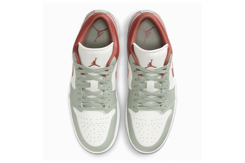 Air Jordan 1 Low “Jade Horizon” Sail/Jade Horizon-Pure Platinum-Summit White-Redstone 553558-133 Release Info