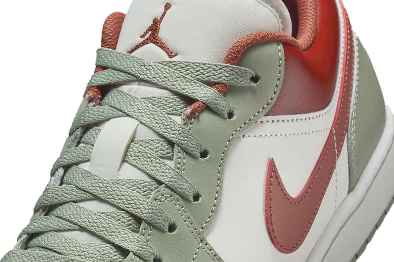 Air Jordan 1 Low “Jade Horizon” Sail/Jade Horizon-Pure Platinum-Summit White-Redstone 553558-133 Release Info