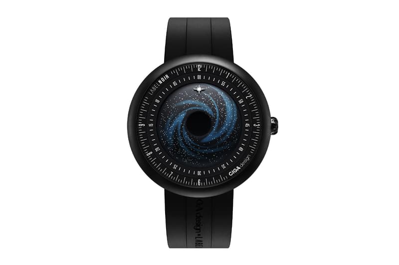 CIGA Design x Label Noir Watch Blue Planet II Black Star Edition Release Info