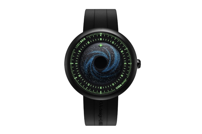 CIGA Design x Label Noir Watch Blue Planet II Black Star Edition Release Info