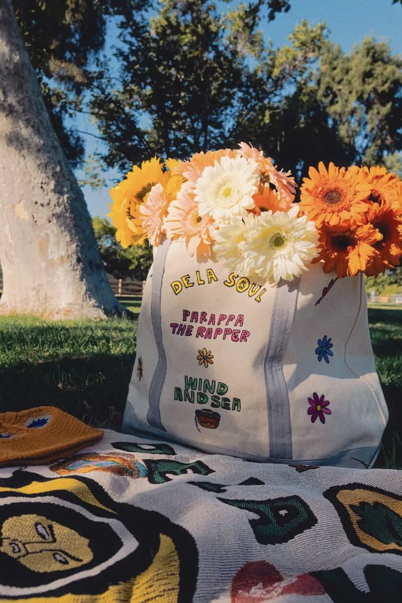 De La Soul PaRappa the Rapper WIND AND SEA Collaboration collection Release Info