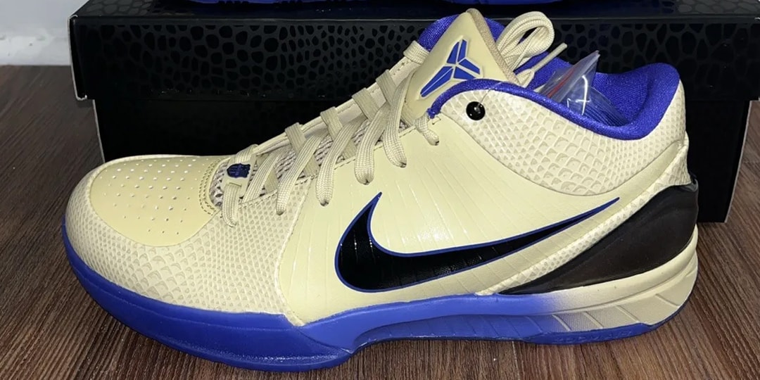 First Look at the FC Barcelona x Nike Kobe 4 Protro "Team Gold"