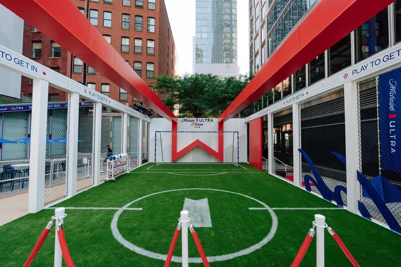 Michelob ULTRA Pitchside Club NYC Full First Look Hypebeast Soccer Kits Messi Event FIFA Club World Cup 2025™