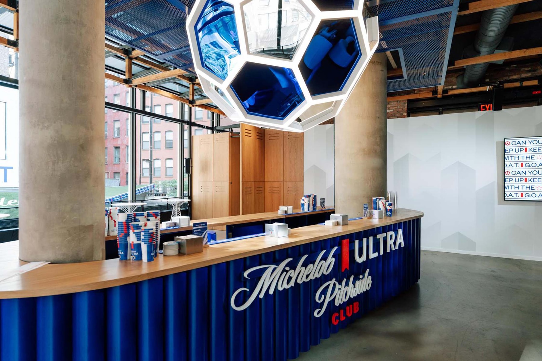 Michelob ULTRA Pitchside Club NYC Full First Look Hypebeast Soccer Kits Messi Event FIFA Club World Cup 2025™
