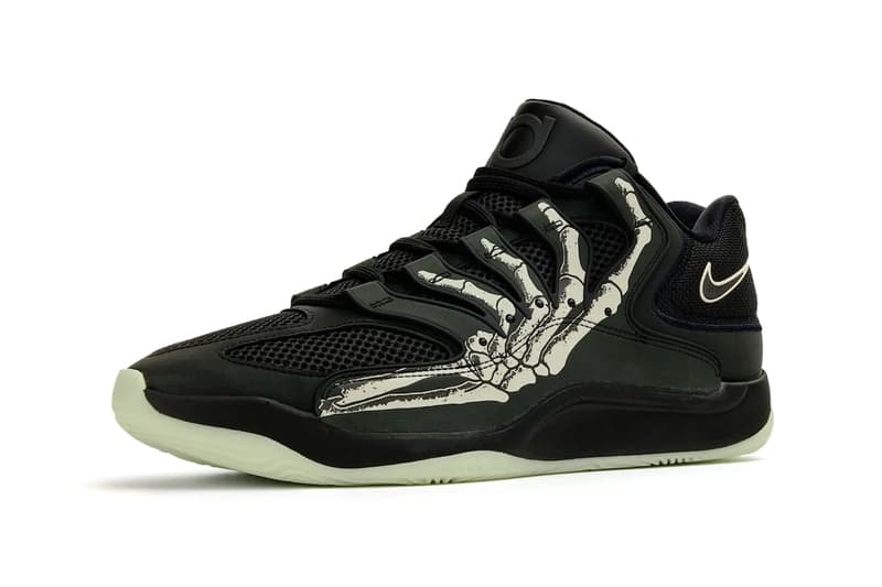 Nike KD 18 Receives Chilling "Halloween" Edition kevin durant black glow in the dark slim reaper