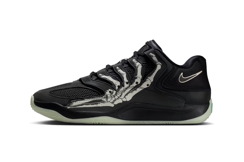 Nike KD 18 Receives Chilling "Halloween" Edition kevin durant black glow in the dark slim reaper