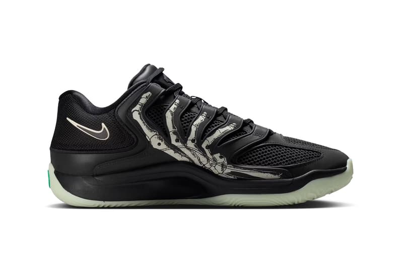 Nike KD 18 Receives Chilling "Halloween" Edition kevin durant black glow in the dark slim reaper