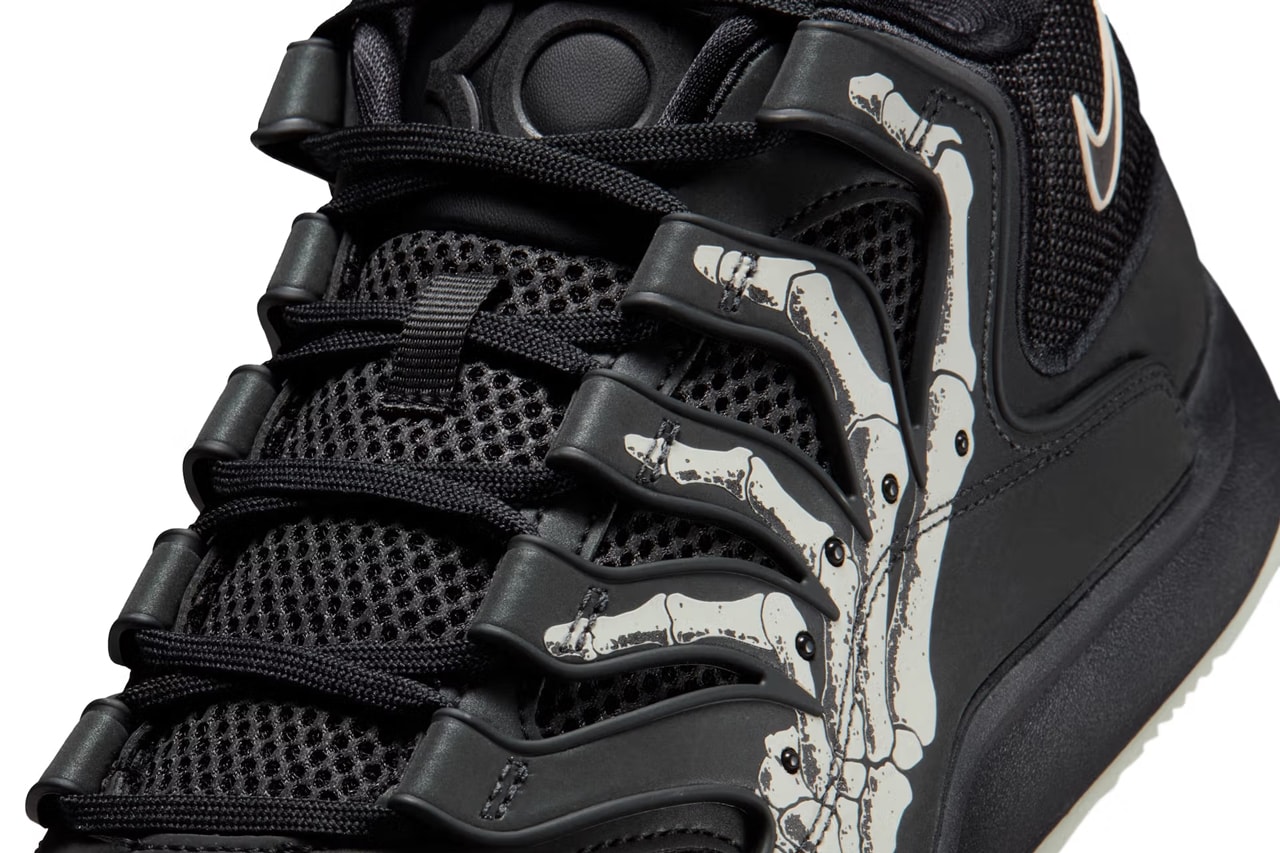 Nike KD 18 Receives Chilling "Halloween" Edition kevin durant black glow in the dark slim reaper