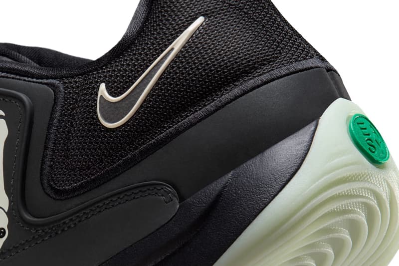 Nike KD 18 Receives Chilling "Halloween" Edition kevin durant black glow in the dark slim reaper