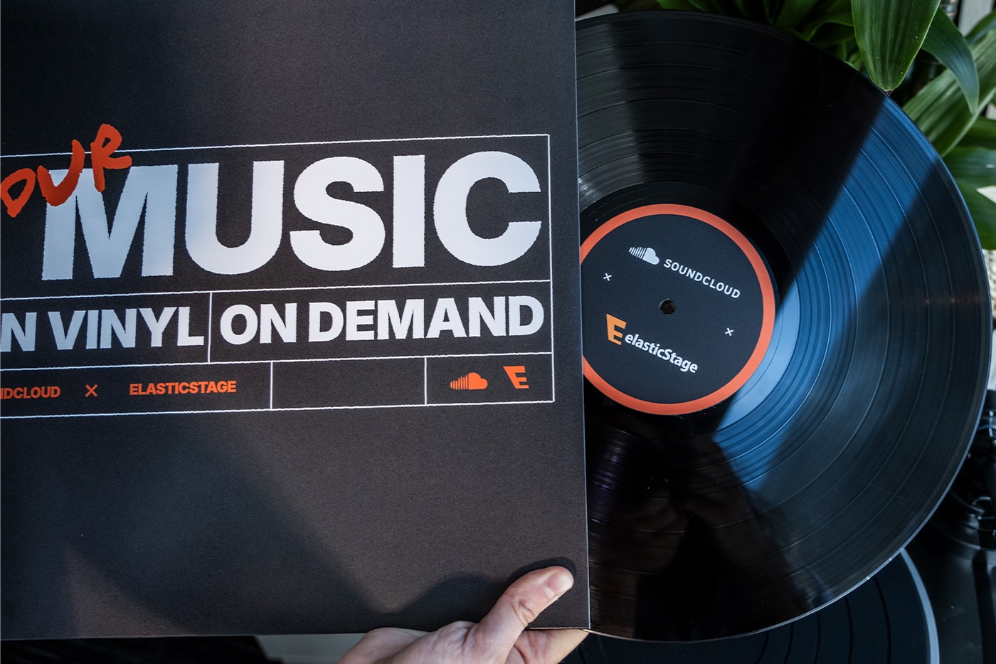 SoundCloud elasticStage Vinyl on Demand Announcement