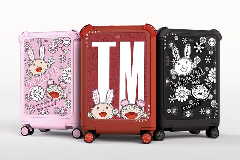 Takashi Murakami Brings His Iconic Characters to CASETiFY’s First Custom Luggage Line