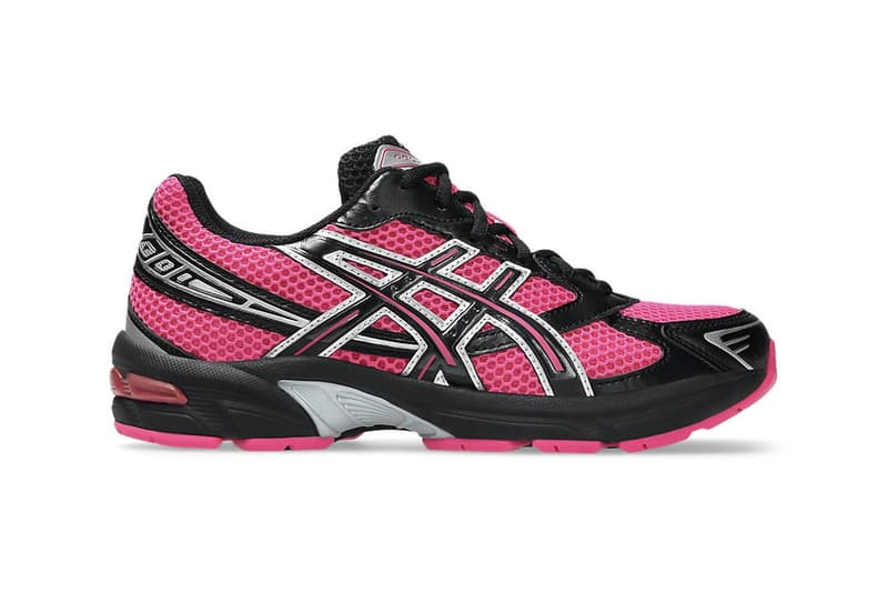 ASICS GEL-1130 "Pink Glo" official look release Pink Glo/Black-Silver stability july everyday shoe 2025 blackpink