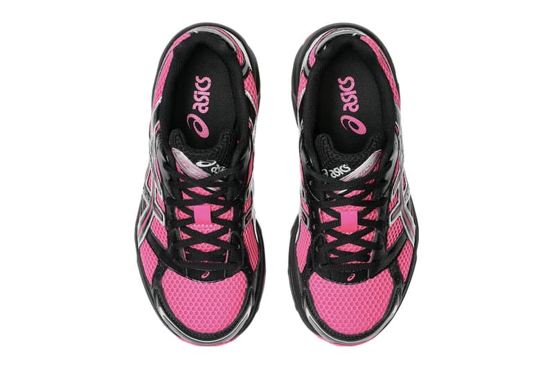ASICS GEL-1130 "Pink Glo" official look release Pink Glo/Black-Silver stability july everyday shoe 2025 blackpink