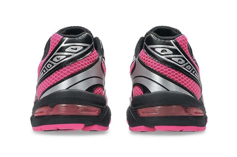 ASICS GEL-1130 "Pink Glo" official look release Pink Glo/Black-Silver stability july everyday shoe 2025 blackpink