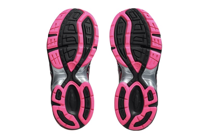 ASICS GEL-1130 "Pink Glo" official look release Pink Glo/Black-Silver stability july everyday shoe 2025 blackpink