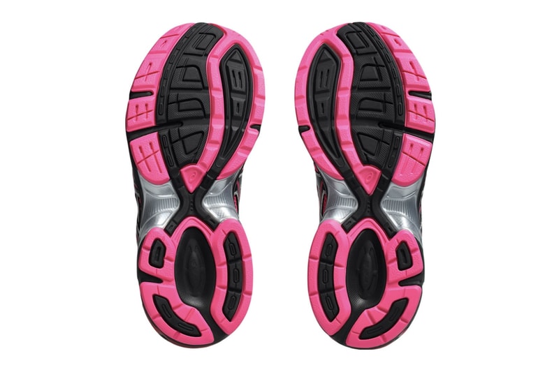 ASICS GEL-1130 "Pink Glo" official look release Pink Glo/Black-Silver stability july everyday shoe 2025 blackpink