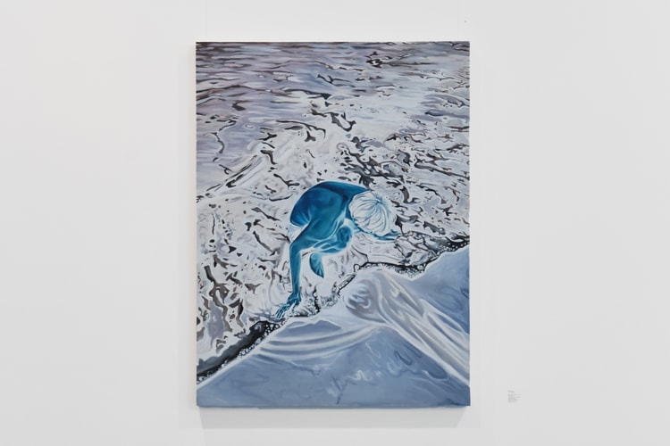 Dre Wilkin Inverts Paintings in 'When the Air is Blue'
