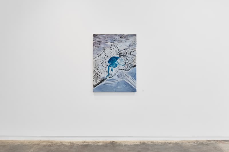 dre wilkin when the air is blue foil gallery montreal exhibition