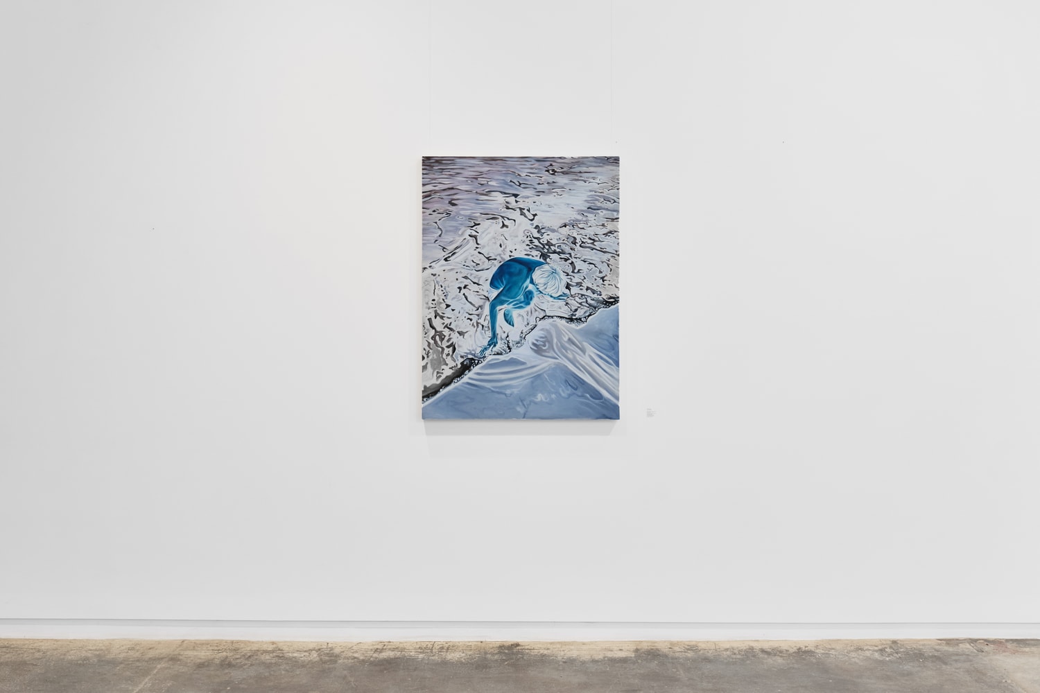 dre wilkin when the air is blue foil gallery montreal exhibition