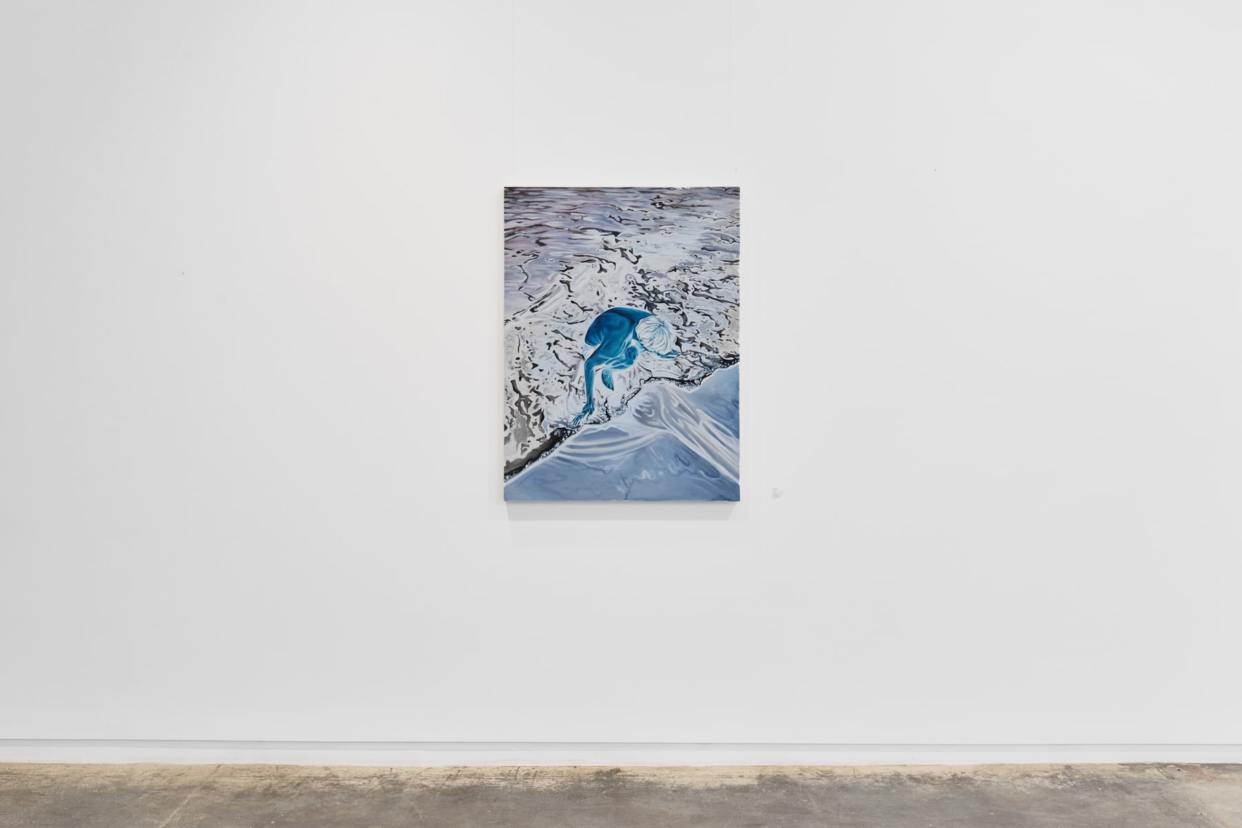 dre wilkin when the air is blue foil gallery montreal exhibition
