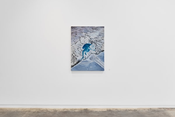 dre wilkin when the air is blue foil gallery montreal exhibition