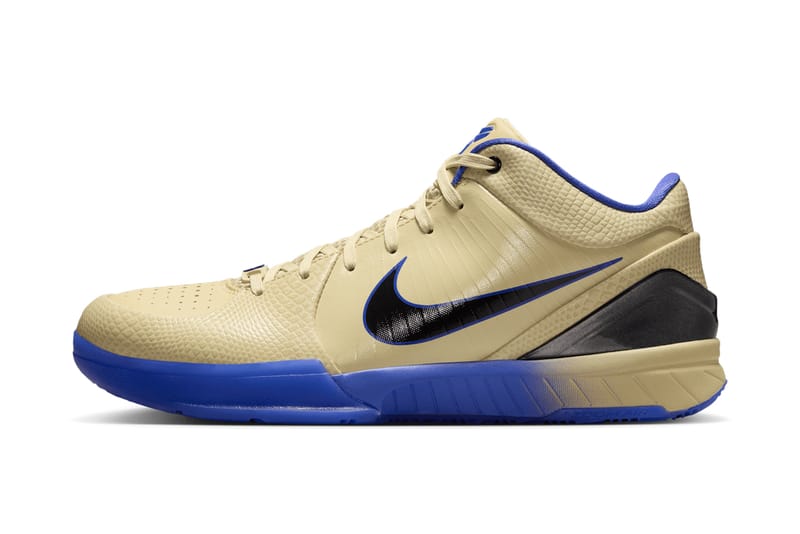 Official Look at the FC Barcelona x Nike Kobe 4 Protro "Team Gold"